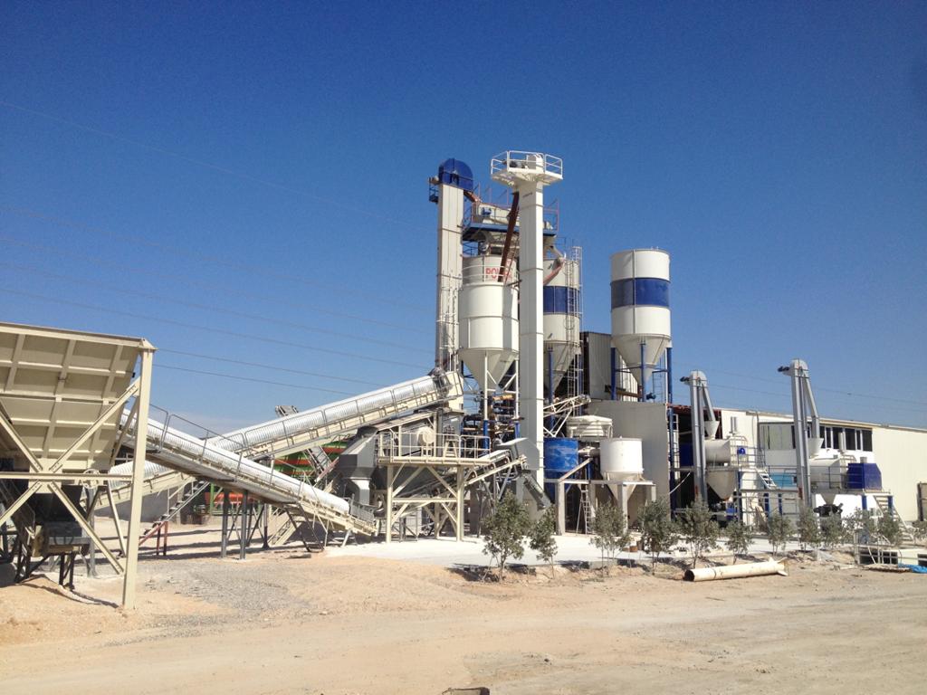 Irak-Kerbela Kurutma, Kırma, Eleme ( 3 hat Yapı Kimyasalları Tesisi ) 30 ton/s